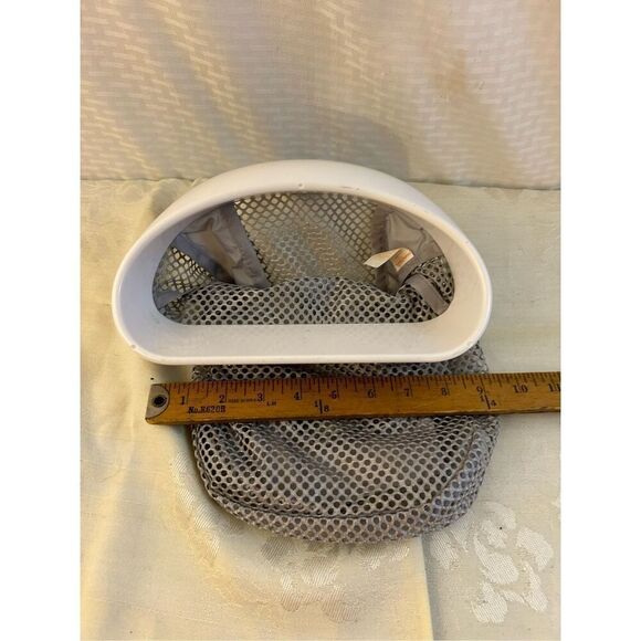 Munchkins gray net super scooper handle basket 9"x5" - Picture 4 of 4